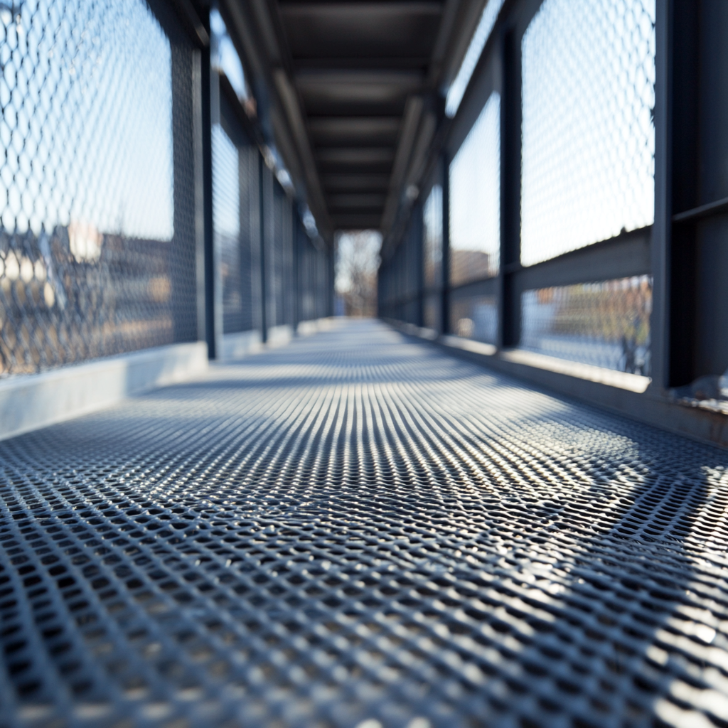 Piso metálico vazado: o que é, vantagens e aplicações