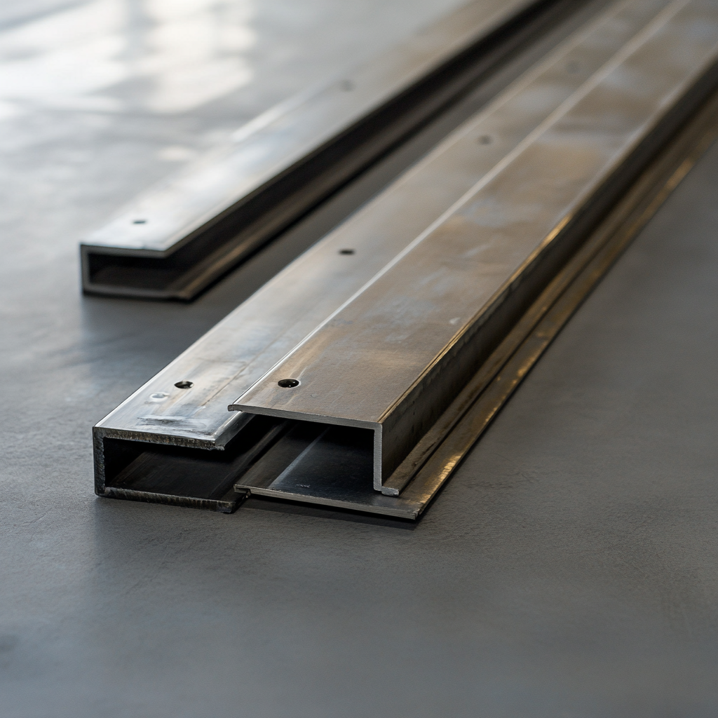 Perfil metálico para pisos