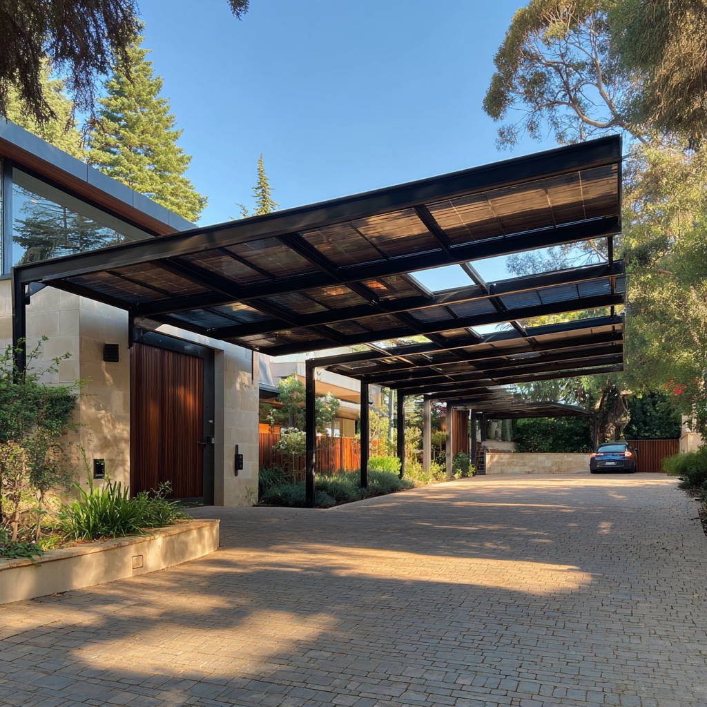 Cobertura metálica para garagem: vantagens e aplicações