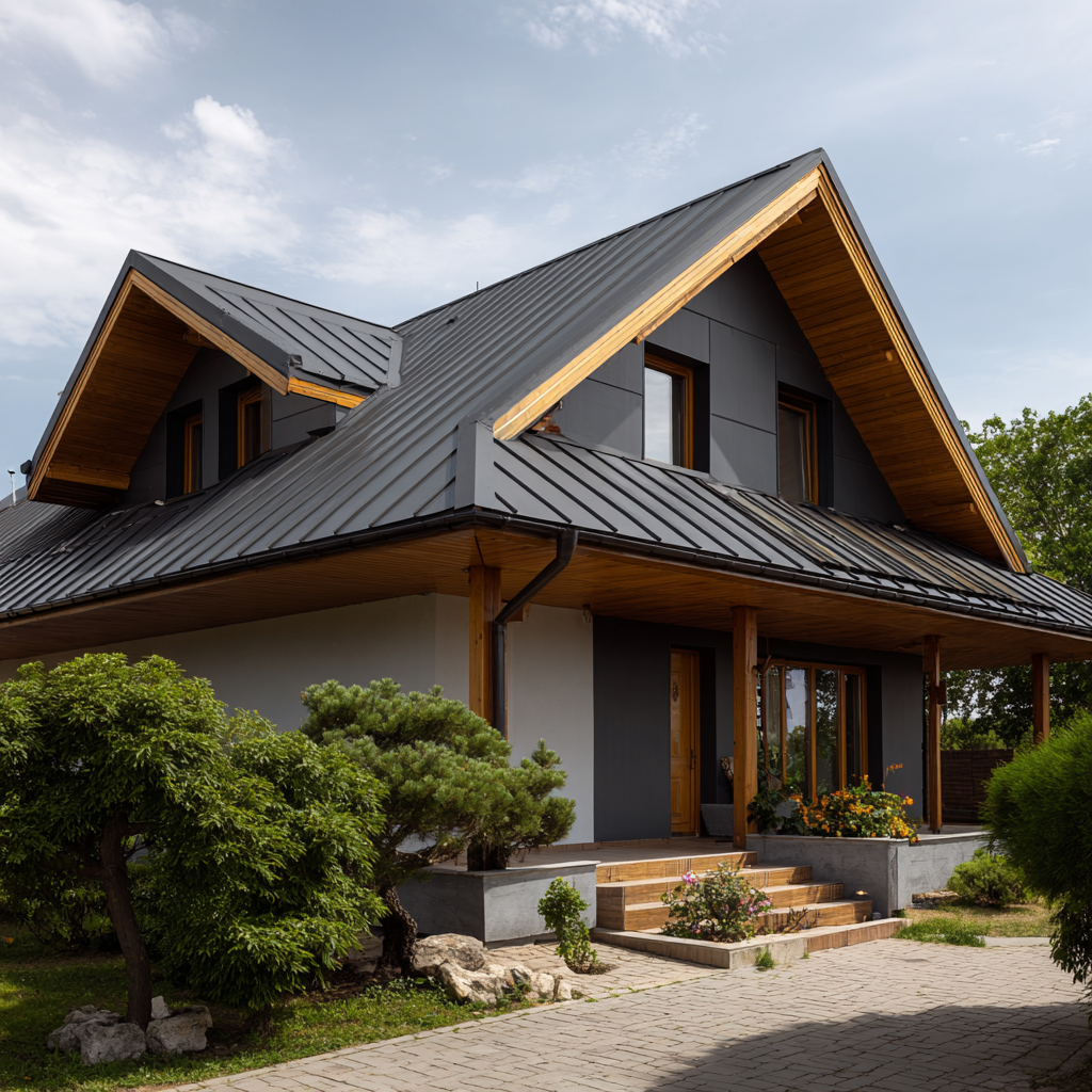 Entenda a estrutura metálica para um telhado residencial